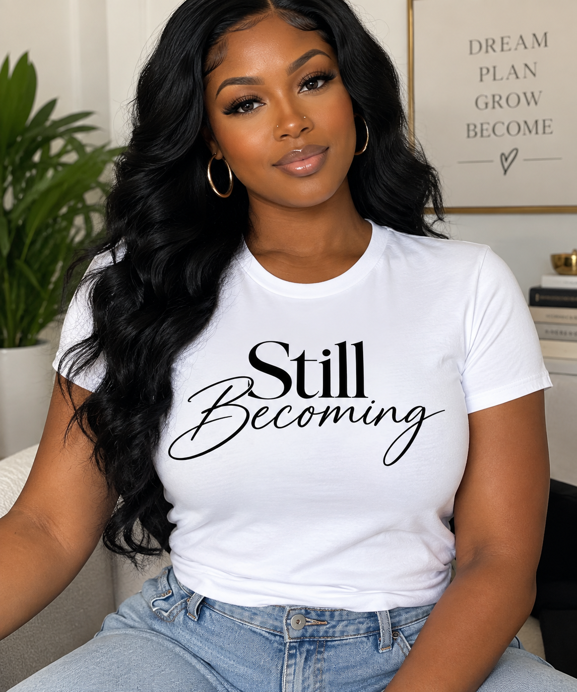 Still Becoming White Shirt